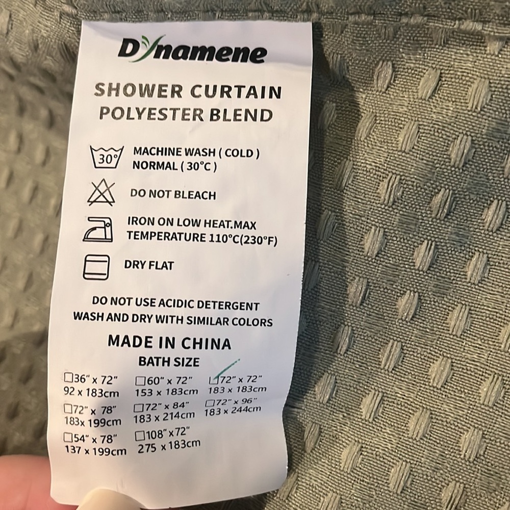 Shower curtain - Picture 3 of 3
